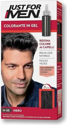 Produktbild von Just For Men Color Shampoo H55 Black