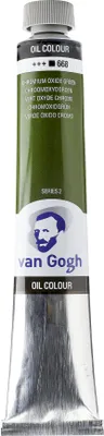 Productafbeelding van Olieverf Van Gogh, tube van 60 ml, chromoxidegroen 668