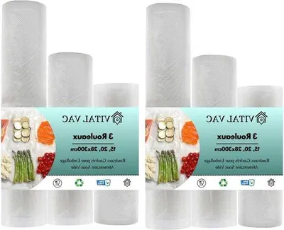 Productafbeelding van Voedselverpakkingsmachine 500 cm – Scheurbaar, afsluitbare zakken voor sous vide en koeling.