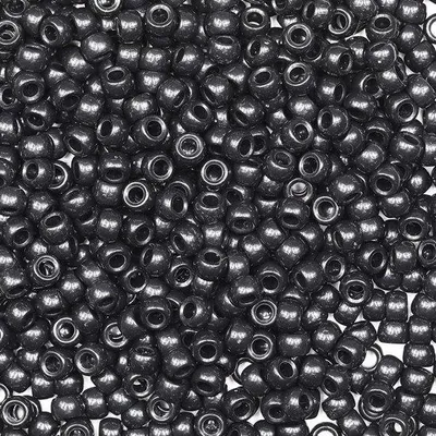 Zdjęcie produktu dla Czarne koraliki typu „pony”, 6 x 9 mm, łącznie ok. 1000 sztuk