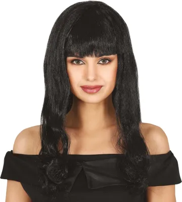 Immagine prodotto di Fiestas Guirca - Parrucca da donna, lunga FG1032 (Taglia unica) (Nero)