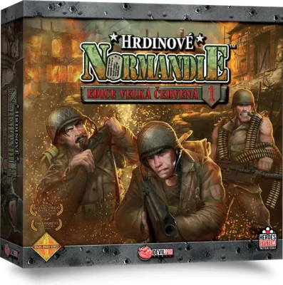 Zdjęcie produktu dla Asmodee Czech Republic Bohaterowie Normandii: Edycja Wielka czerwona 1