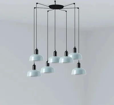 Produktbild von TATAWIN S Pendelleuchte graublau 20340-142-7L