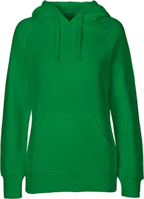 Image de Neutral O83101 | Sweat à capuche femme / 100% coton équitable - Couleur : Green - Taille : S