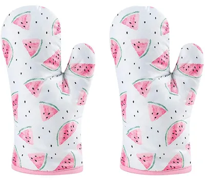Produktbild von Wiederverwendbare Baumwollofenhandschuhe für die Küche