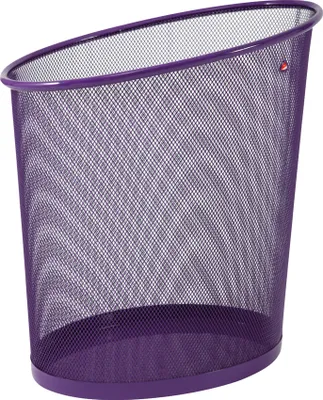 Produktbild von ALBA Papierkorb MESHCORB P aus Drahtmetall 18 Liter pflaume
