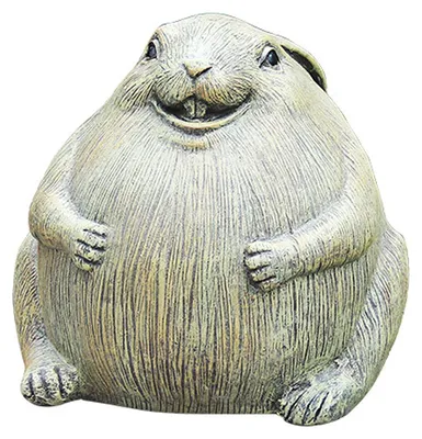 Immagine prodotto di Schattig Hars Konijn: Statua di coniglio in resina