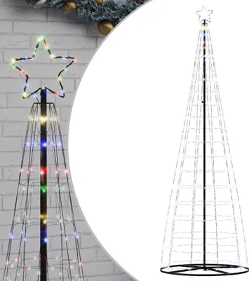 Imagen del producto de vidaXL Árbol de Navidad LED, 550 luces, multicolor, 300 cm