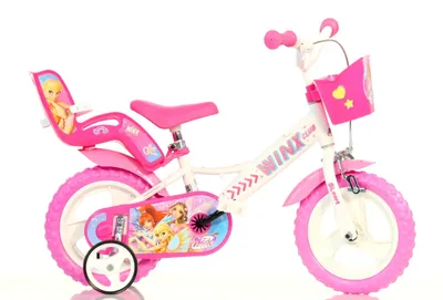 Zdjęcie produktu dla Dino Bikes 8006817900405, Dziewczynki, Dzieci, Damski, Spadzisty, 30,5 cm (12"), Wielobarwny