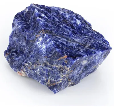 Immagine prodotto di Cristalli di sodalite blu grezza, pietra naturale, dimensioni 4,5–5,5 cm, 1 pezzo