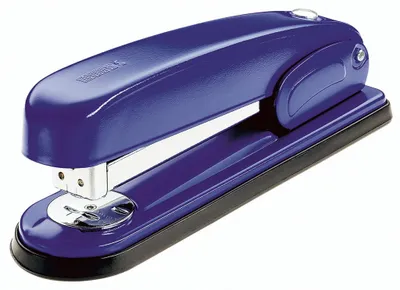 Produktbild von novus Heftgerät B 6, Heftleistung: 30 Blatt, blau Klammernführung: doppelt, Magazinführung: Metall (020-1147)