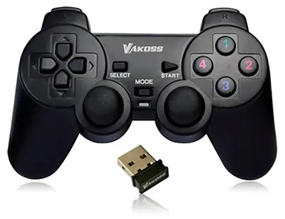 Produktbild von Vakoss Gp-4705bk Rf Analogue/digital Pc Playstation 3 Pc-gamepad One Size