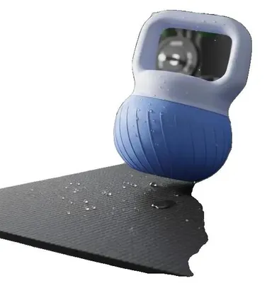 Obrázok produktu pre Krátka činka, ergonomická, s protišmykovou rukoväťou, váha 10 kg, model T1003-01-17659