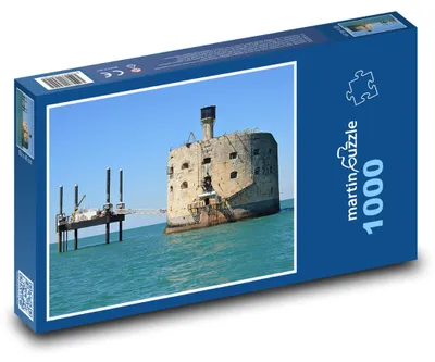 Obrázok produktu pre Puzzle 1000 Pevnosť Boyard Francúzsko More - martinpuzzle