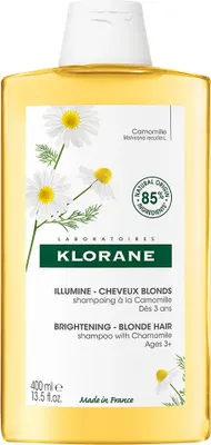 Zdjęcie produktu dla Klorane Brightening Shampoo, Rumiankowy szampon ożywiający kolor do włosów blond, 400ml