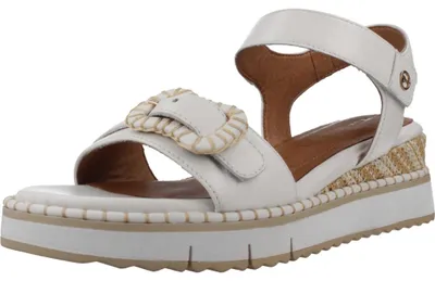 Produktbild von Sandalen mit Keilabsatz aus Leder