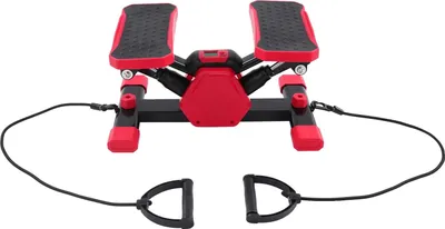 Image de Pedaltrainer, design compact, fonctionnement silencieux, couleur rouge