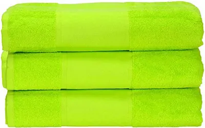 Immagine prodotto di A&R 700.50 | PrintMe Asciugamano / 50 x 100 cm - Colore: Verde lime - Dimensioni: 50 x 100 cm