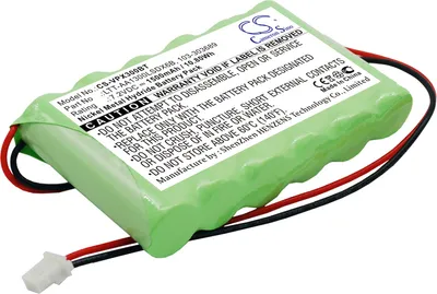 Produktbild von TECHTEK Akku Kompatibel mit [Visonic] Central PM30, PowerMaster 30 Control Panel, PowerMax Complete, Powermax Complete Alarm Panel, PowerMax Complete
