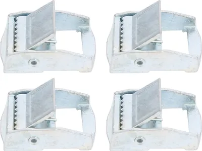 Produktbild von 4-tlg. Zinklegierungs-Schnallen, 20mm für Spanngurte, zur Ladungssicherung & Transport