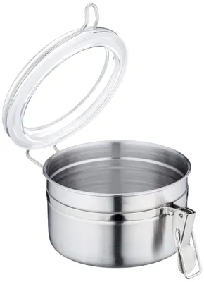 Produktbild von Metaltex 185310010 Vorratsdose 0.7 Liter Edelstahl