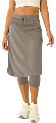 Immagine prodotto di Gonna da tennis da donna con leggings integrati, lunghezza 50,8 cm, lunghezza al ginocchio, gonna da golf, leggings
