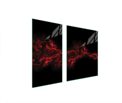 Produktbild von Glasschutzplatte Für Herd 90X52 Schwarz