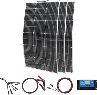 Obrázek produktu pro Solární panel, flexibilní design, vysoká účinnost, sada solárního panelu 300 W