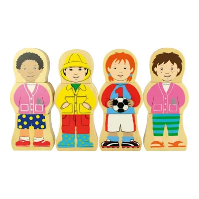 Produktbild von Bigjigs Toys Holzpuzzle Nationalitäten