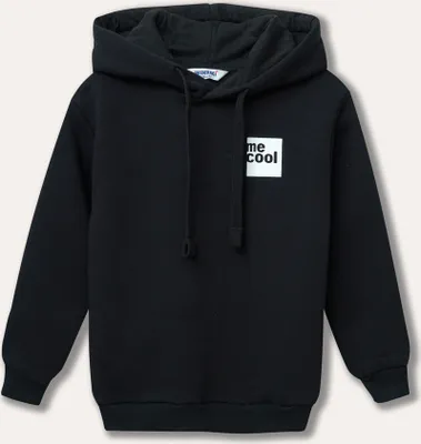 Produktbild von Mädchen-Hoodie Me Cool  - Schwarz - 140