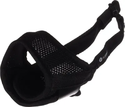 Obrázok produktu pre Náhubok plameniaka Rolo čierny, Rozmery: Rozmery: 18-21 cm / Š: 8 cm / C: 37-69 cm