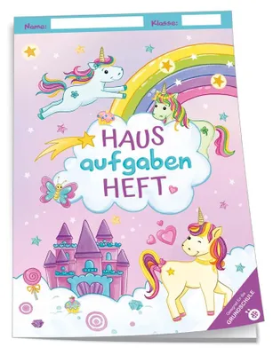 Produktbild von Trötsch Hausaufgabenheft Grundschule Einhornwelt