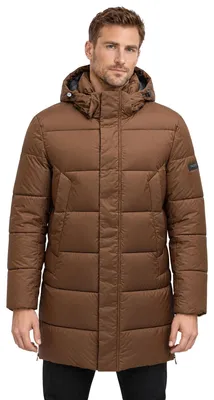 Produktbild von Tazzio Herren Wintermantel A825 (Braun, L)
