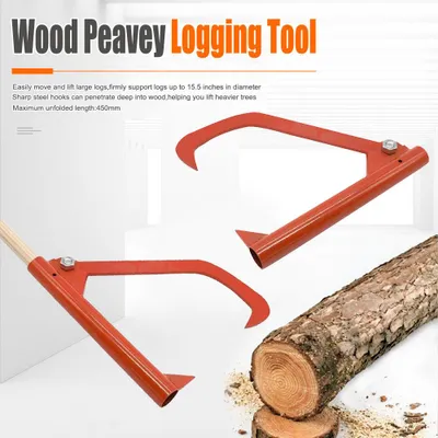 Produktbild von Holzfällerwerkzeug, Holzfällerwerkzeuge, Holzfällerwerkzeug, langlebiger Fällhebel aus Stahl für Deck, Heim und Holzfällerwerkzeug