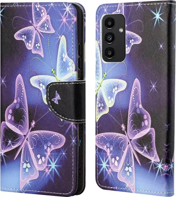 Produktbild von Samsung Galaxy A13 4G Hülle - Coverup Klapphülle - Schmetterlinge