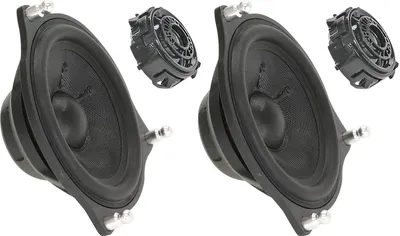 Produktbild von Ground Zero GZCS 100.2MB | Fahrzeugspezifisches 100 mm 2-Wege Lautsprechersystem für Mercedes