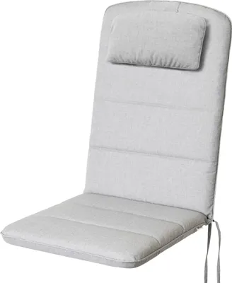 Image de Coussin pour chaise à haut dossier "Antonia" (50×48×73 cm) - 6 cm d'épaisseur | Coussin pour siège, coussin pour siège, coussin pour meubles de jardin | HobbyGarden