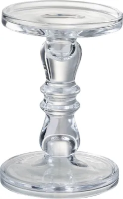 Produktbild von J-Line J-Line Kerzenhalter - Glas - Transparent - Klein