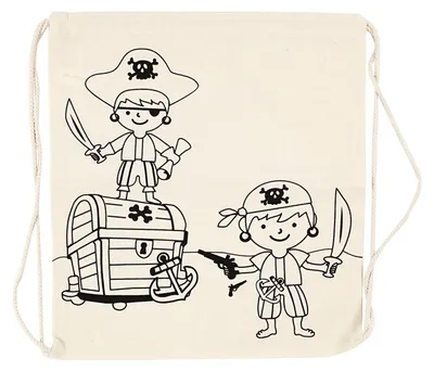 Produktbild von turntasche Piraten 37x40 cm