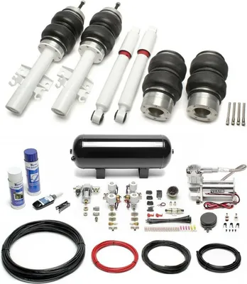 Produktbild von TA Technix Luftfahrwerk Air-Ride inkl. Kompressor-Kit schwarz für VW Bus T5 T6