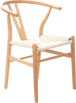 Produktbild von HOMLA CADERIA geflochtener Stuhl natur 45x45x76 cm