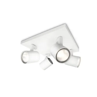 Image de Philips myLiving Runner Plafonnier à intensité variable 4xGU10 530943112