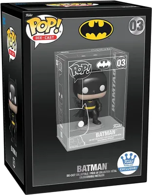 Produktbild von Batman Funko POP! PVC-Sammelfigur - Batman (Die-Cast Collectible) (03)