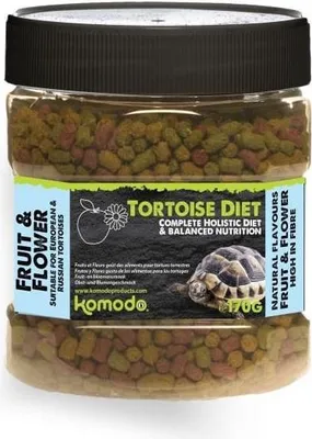 Produktbild von Komodo-Schildkrötenfutter Obst Blüte 170g - Futter für Schildkröten komodo