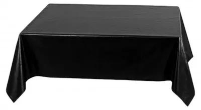 Produktbild von Dekorative Folientischdecke schwarz