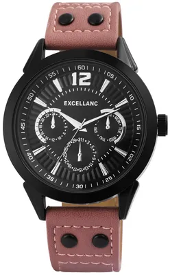 Produktbild von Herrenuhr Kunstleder EX0337 Mineralglas
