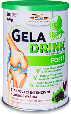Obrázek produktu pro Geladrink Fast nápoj 420 g, Pomeranč