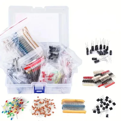 Elektronik-Komponenten-Set 1400 Stück, 6 Arten, für DIY