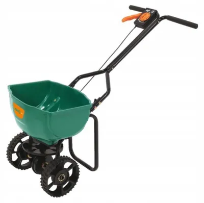 Obrázek produktu pro Flo Garden Rotary Seed Driller 15Kg Grass Fertilizer Seed Sizes Solutions