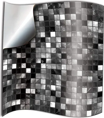 Produktbild von 24 stück Fliesenaufkleber für Bad und Küche Mosaik Wandfliese Aufkleber für 15x15cm Fliesen Deko Fliesenfolie für Bad u. Küche